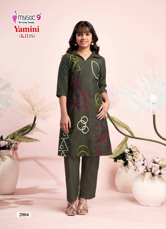 Mystic9 yamini (kids) vol 2 coord set Kurti manufacturer in Delhi